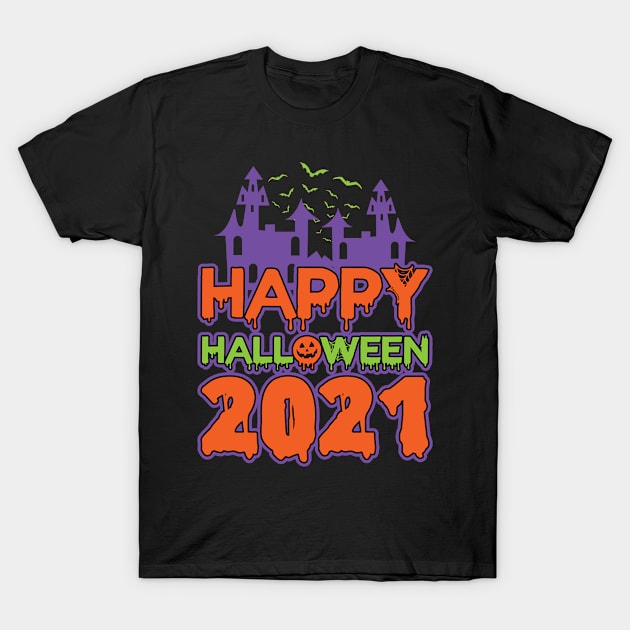 Happy Halloween 2021 Halloween Costume T-Shirt by Peco-Designs